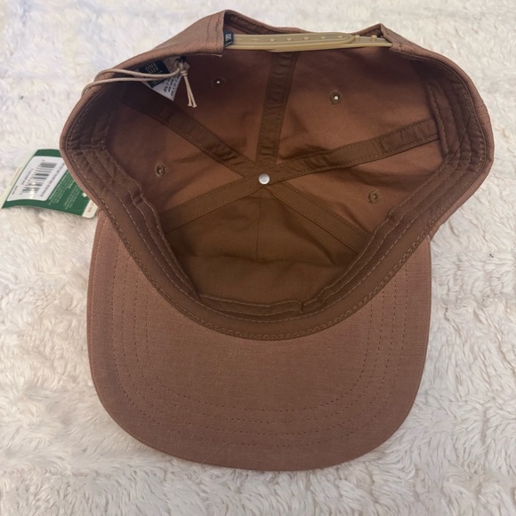 Toad&Co ‘Save The Planet Go Nude’ Hat – Eco Hiking Dad Cap, Tabac Vintage Wash - Picture 2 of 4
